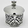 Good Quality Early Victorian Sterling Silver Mustard Pot