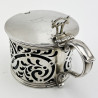 Good Quality Early Victorian Sterling Silver Mustard Pot