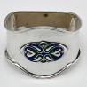 Liberty & Co Sterling Silver and Enamel Napkin Ring (1916)
