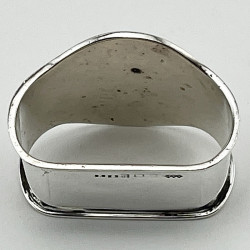 Liberty & Co Sterling Silver and Enamel Napkin Ring