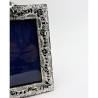 Late Victorian Rectangular Sterling Silver Photo Frame