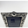 Late Victorian Rectangular Sterling Silver Photo Frame