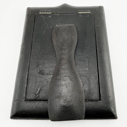 Late Victorian Rectangular Sterling Silver Photo Frame