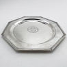 Unusual Ecclesiastical Church Sterling Silver Salver (1936)
