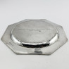 Unusual Ecclesiastical Church Sterling Silver Salver