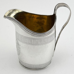 Georgian Henry Chawner Sterling Silver Cream Jug (1798)