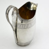 Georgian Henry Chawner Sterling Silver Cream Jug