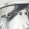Pretty George Unite Victorian Sterling Silver Goblet