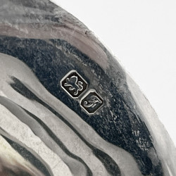 Antique Nathan & Hayes Chester Sterling Silver Mustard Pot