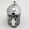 Victorian Charles Stuart Harris Sterling Silver Mustard Pot