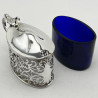 Victorian Charles Stuart Harris Sterling Silver Mustard Pot