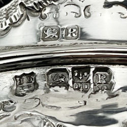 Unusual Chester Sterling Silver String Box