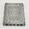 Pretty George Unite Sterling Silver Card Case (1879)
