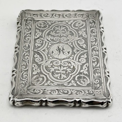 Pretty George Unite Sterling Silver Card Case
