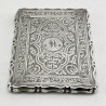 Pretty George Unite Sterling Silver Card Case