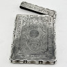 Pretty George Unite Sterling Silver Card Case