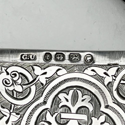 Pretty George Unite Sterling Silver Card Case