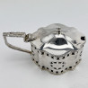 Good Quality Irish Sterling Silver Mustard Pot