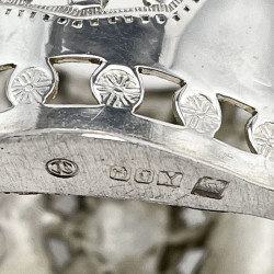 Good Quality Irish Sterling Silver Mustard Pot