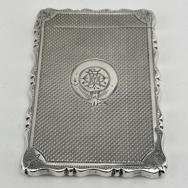 Victorian Sterling Silver Visiting Card Case