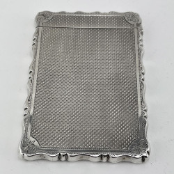 Victorian Sterling Silver Visiting Card Case