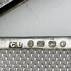 Victorian Sterling Silver Visiting Card Case