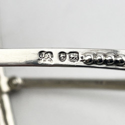 Pretty Victorian Sterling Silver Sugar Basket