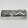 Victorian Sterling Silver Jewellery or Trinket Box (1899)