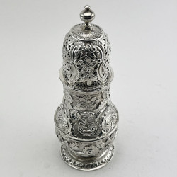 Impressive Victorian Sterling Silver Sugar Caster