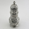 Impressive Victorian Sterling Silver Sugar Caster