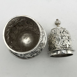 Impressive Victorian Sterling Silver Sugar Caster