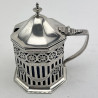 Georgian Style Chester Sterling Silver Mustard Pot (1912)