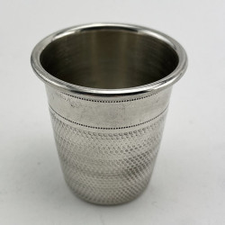 Novelty Sterling Silver Sewing Thimble Drinks Measure