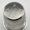 Novelty Sterling Silver Sewing Thimble Drinks Measure