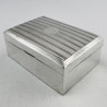 Sterling Silver Cigarette or Trinket Box