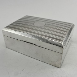 Sterling Silver Cigarette or Trinket Box