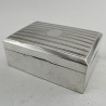 Sterling Silver Cigarette or Trinket Box