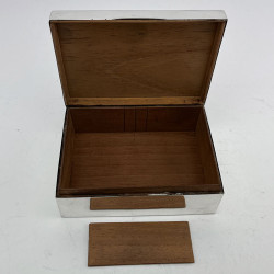 Sterling Silver Cigarette or Trinket Box