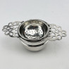 Sterling Silver Tea Strainer Made by Viners Ltd (1962)