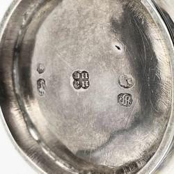 Pretty Victorian Sterling Silver Mustard Pot