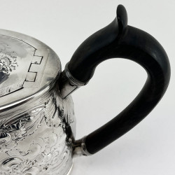 Good Quality Georgian Sterling Silver Teapot
