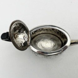 Good Quality Georgian Sterling Silver Teapot