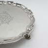 Good Quality George II Sterling Silver Salver