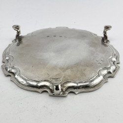 Good Quality George II Sterling Silver Salver