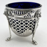 Superb Pair of Georgian Sterling Silver Sugar Baskets