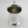 Good Gauge George III Style Sterling Silver Pint Mug