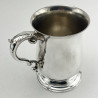 Good Gauge George III Style Sterling Silver Pint Mug