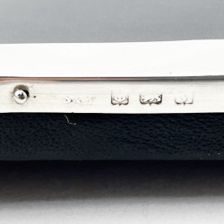 Plain Rectangular Antique Sterling Silver Photo Frame