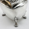 Good Gauge Late Victorian Sterling Silver Tea Caddy