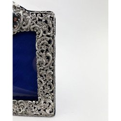Impressive Late Victorian Sterling Silver Photo Frame